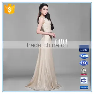 Flash Knitted Twill Fabric Cowl Neck Bias Cut Slim Ball Gown Evening Dress thumbnail-1