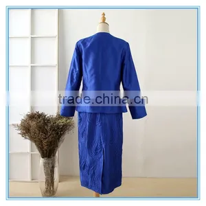 Ladies Formal Designer 3 Piece Skirt Suits For Church China Manufacturer thumbnail-2