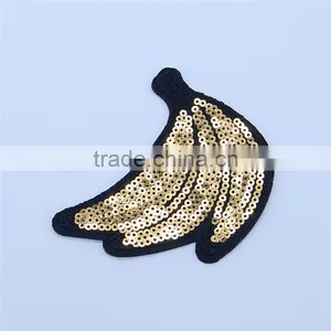 Popular Fruit Embroidery Patch/flower Reversible Sequin Design Embroidery Patch thumbnail-2