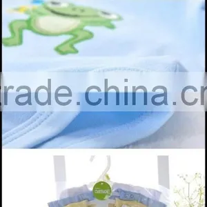100% Wholesale Organic Cotton Baby Elephant and Crocodile Animal Printed Bodysuits,rompers thumbnail-4