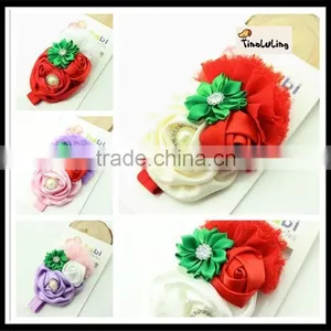 1.5X 36cm Flower Hairband Baby Headband Girls Hair Accessories TLLC-50 thumbnail-1
