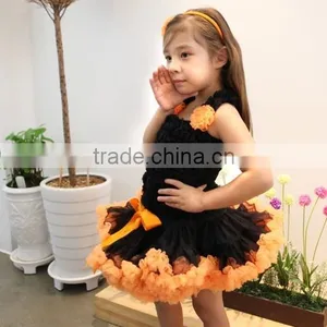 Halloween Girls Costume Pettiskirt Set With Tank Top thumbnail-2