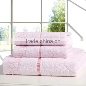 Custom Terry Plain Strip Hotel Towel Set thumbnail-1