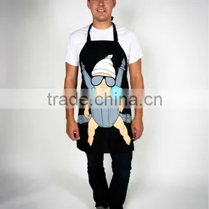 Printed Cotton Kitchen Apron thumbnail-1