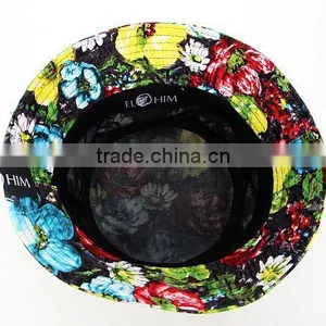 2014 Top Quality Reversed Galaxy Fabric Bucket Hat Wholesale thumbnail-2