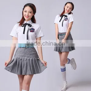 Custom Juian Brand White Shirt Middle School Uniform Designs Private School Uniform thumbnail-1