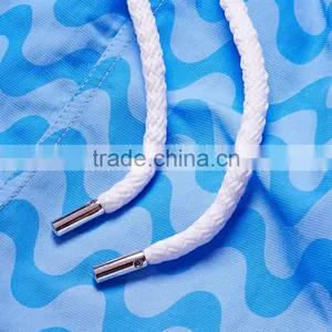 Custmize Your Own Design Drawstring Waistband Slim-fit Short-length Printed Men Swimming Short thumbnail-3