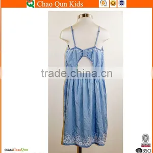 2017 Baby Girl Latest Fashion Flora Dresses for Girls Wholesale thumbnail-3