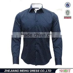 Men Printed Casual Long Sleeve Shirt Fancy Mens Clothing Shirts thumbnail-1