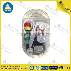 Super Mini Promotional Gift Sewing Kit Case in Visible Plastic Box thumbnail-1