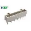 Grey 18A 300V 7.50mm Plug In Terminal Block Male Header , Vertical Wire Inlet thumbnail-1