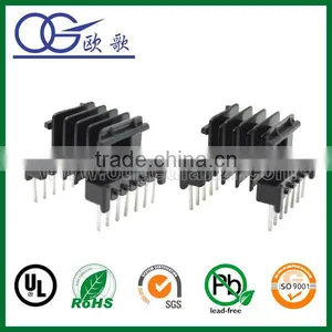 EF1619 Four Slot Horizontal Pin7:7 Bobbin Transformer 220v to 380v Bobbin thumbnail-1