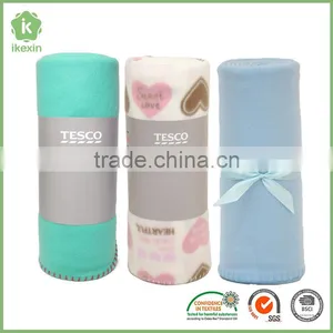 Promotion Gift Cheap Warm Polyester Knitting Fleece Blanket thumbnail-5