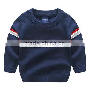 Factory Supply Hand Knit Baby Boys Sweater Design thumbnail-4