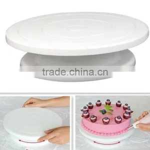Rotating Cake Decorating Turntable Rotating Stand/ Icing Turntable Display Table Stand Cake Turntable for Wedding Cake thumbnail-4