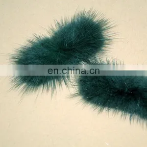 Handmade Real Fur Decoration Wholesale Genuine Fur Bowknot for Girl thumbnail-3
