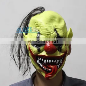 Latex Scary Clown Mask for Sale thumbnail-1