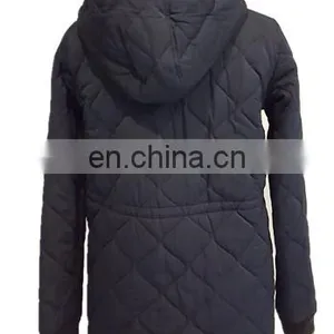 Chinese Manufacturer Slim Woman Qulited Bomber Jacket Wholesale thumbnail-3