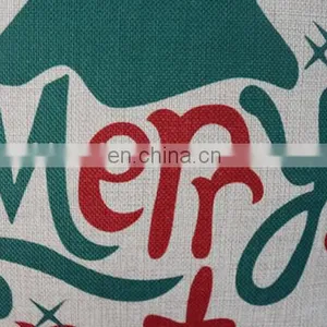 Christmas Decorative Pillow Cover Fashion Sofa Chair Car Seat Linen Cotton Custom Cushion Cover thumbnail-3