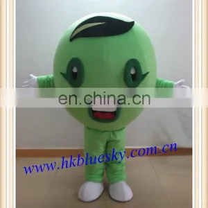 Adult Pea Mascot Costume Beans Costume for Sale thumbnail-1