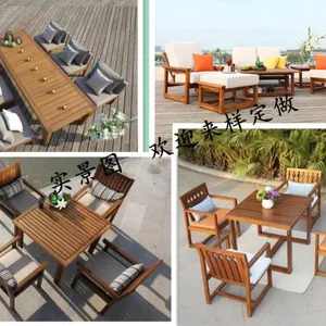 Easy To Clean Outdoor Garden Furniture Teak Outdoor Furniture Powder Coating thumbnail-1