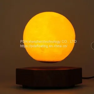 Magnetic Floating Levitate Bottom Moon Ball Lamp thumbnail-3