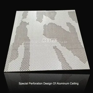 Art Perforated Aluminum Ceiling for Shopping Mall thumbnail-1