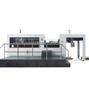 Automatic Creaing and Die Cutting Machine, Flat Bed Die Cutting Machine thumbnail-1