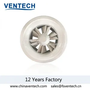 Aluminum Swirl Round Diffuser Air Pattern thumbnail-3