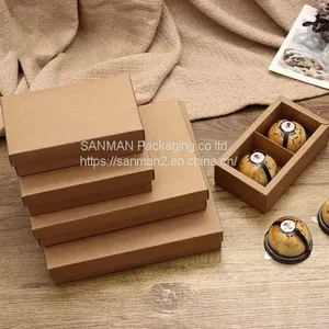 Gift Box Kraft Paper Box Window thumbnail-1