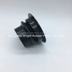High Quality IATF16949 70 Shore A Custom NR Black Rubber Buffer Parts thumbnail-4