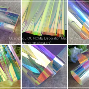 BT201 Colored Glass Film Discoloration Transparent Rainbow Film thumbnail-3