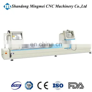 Aluminium and UPVC Profiles Semi-Automatic Double Head Cutting Saw Machine thumbnail-6