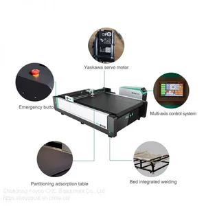 Automatic Gasket Cutting Equipment With Oscillating Knife Supplier thumbnail-4