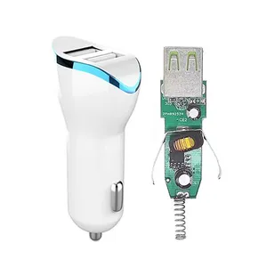 Tiensun PCBA 2.4A Dual Port Car Charger Xiaomi Samsung Huawei thumbnail-1