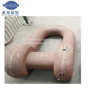 Jiangsu Factory Marine D Type End Anchor Shackle for Sale With CCS thumbnail-1