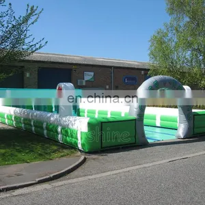 Outdoor Inflatable Horse Race Derby Game Party Wipeout Fun Games For Kids Adults thumbnail-5