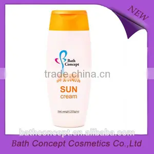SPF45 Soft Tube Sunblock/organic Sunscreen Lotion thumbnail-3