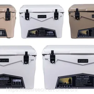 Custom Logo Hiking Fishing Camping Hard Cooler Beer Ice Cooler Box Hard Cooler thumbnail-3