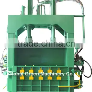 Hydraulic Vertical Waste Tire Baling Machine thumbnail-2