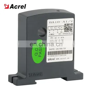Acrel AC Current Sensor Input:AC 0-50A Output:DC:0-5V/0-10V Diameter:10mm CTs Class 0.5 0.2 Current Transformer BA10-AI/V thumbnail-1