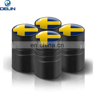 Multicolor Aluminum Alloy Air Dust Cover Caps With Custom Logo Wheel Tire Rim Valve Stem Caps thumbnail-1
