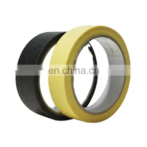 Pressure Sensitive Yellow Crepe Paper Masking Tape thumbnail-1