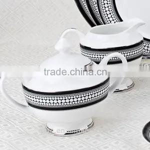 Bone China 15pcs Tea Set With thumbnail-3