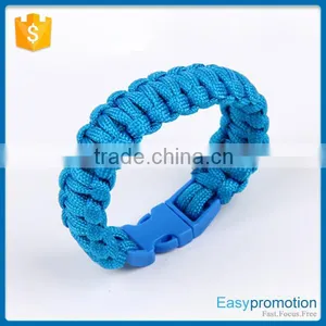 Best Quality Multi-function Survival Bracelet With Whistle Buckle Wholesale thumbnail-3