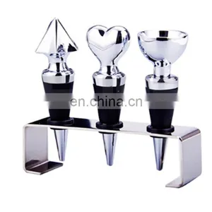 Best Selling Food Grade Wine Bottle Stopper Set thumbnail-5