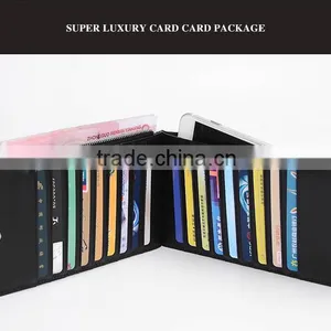 Fashion Genuine Crocodile Skin Leather Card Holder for Men Wallet thumbnail-4