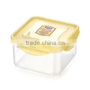 Hot Selling Airtight Square Plastic Microwave Food Storage Container Lunch Box thumbnail-4
