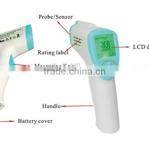 Digital Multi-Function Non-contact Infrared Kids Thermometer for Forehead Temperature Gun thumbnail-2