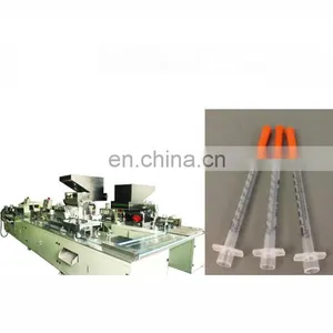 Orange Cover Disposable 1ml Syringe Unibody Needle Automatic Assembly Machine thumbnail-2